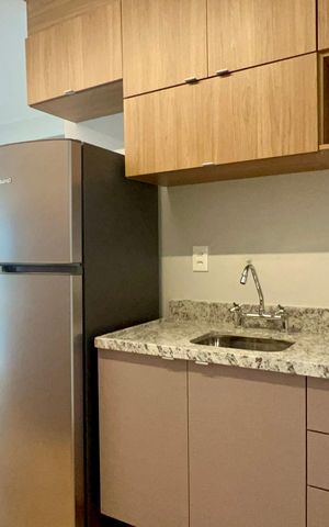 Studio para alugar com 26m², 1 quarto e sem vagaCozinha