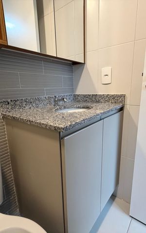 Apartamento para alugar com 38m², 1 quarto e 1 vaga Apartamento para alugar com 38m², 1 quarto e 1 vagaBanheiro