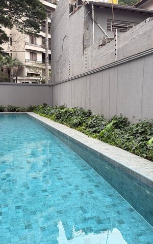 Apartamento para alugar com 38m², 1 quarto e 1 vaga