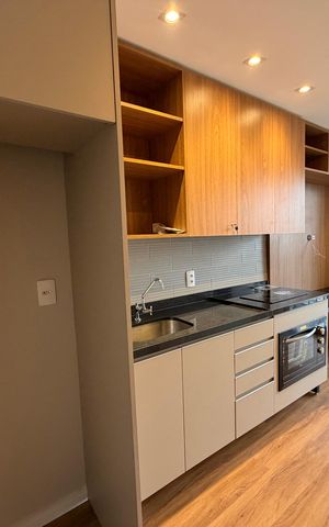 Apartamento para alugar com 38m², 1 quarto e 1 vaga Apartamento para alugar com 38m², 1 quarto e 1 vagaSala/cozinha