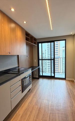 Apartamento para alugar com 38m², 1 quarto e 1 vaga Apartamento para alugar com 38m², 1 quarto e 1 vagaSala/cozinha