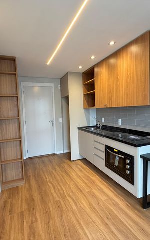 Apartamento para alugar com 38m², 1 quarto e 1 vaga Apartamento para alugar com 38m², 1 quarto e 1 vagaSala/cozinha