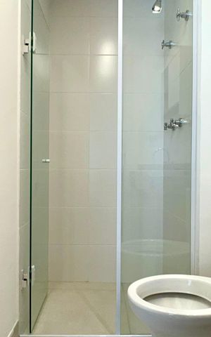 Studio para alugar com 26m², 1 quarto e sem vaga Studio para alugar com 26m², 1 quarto e sem vagaBanheiro