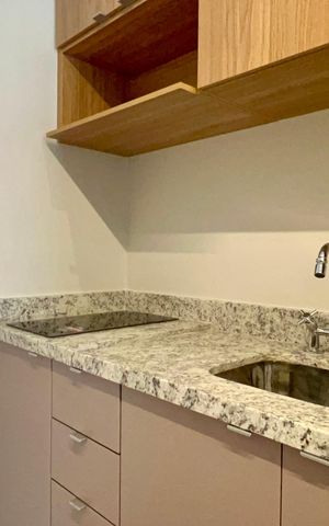 Studio para alugar com 26m², 1 quarto e sem vaga Studio para alugar com 26m², 1 quarto e sem vagaCozinha