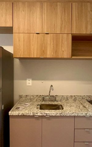 Studio à venda com 26m², 1 quarto e sem vaga Studio à venda com 26m², 1 quarto e sem vagaCozinha