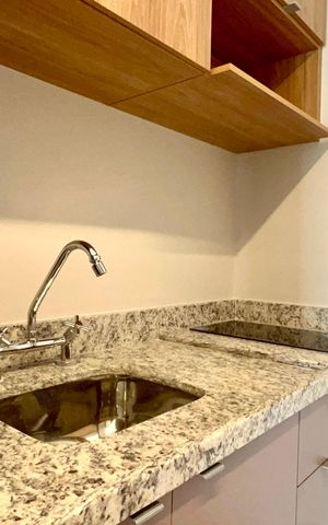 Studio à venda com 26m², 1 quarto e sem vaga Studio à venda com 26m², 1 quarto e sem vagaCozinha