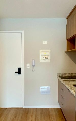 Studio para alugar com 26m², 1 quarto e sem vaga Studio para alugar com 26m², 1 quarto e sem vagaBanheiro