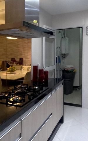 Apartamento para alugar com 128m², 3 quartos e 2 vagasCozinha 