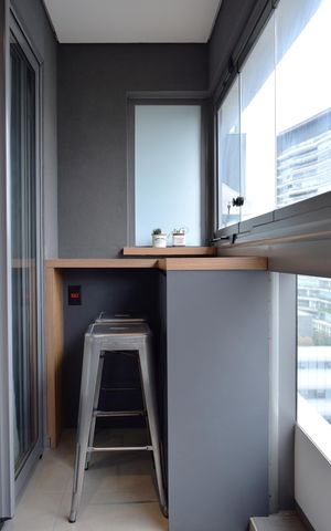 Apartamento à venda com 18m², 1 quarto e sem vagaVaranda