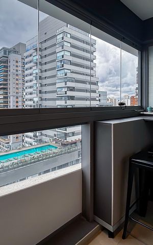 Studio à venda com 18m², 1 quarto e sem vaga
