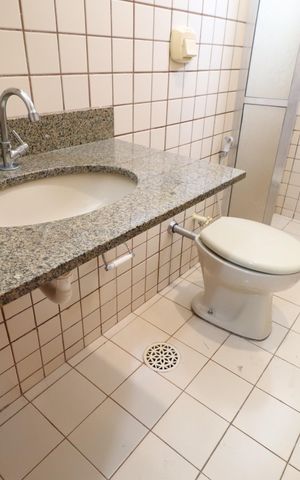 Apartamento para alugar com 58m², 2 quartos e 1 vagaBanheiro Social