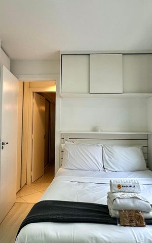 Apartamento para alugar com 60m², 2 quartos e 2 vagas