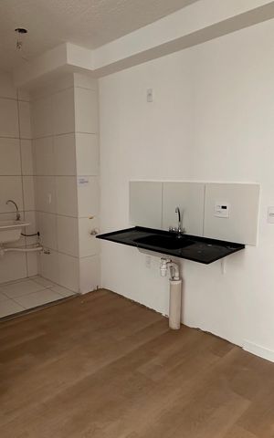 Studio à venda com 34m², 2 quartos e sem vaga