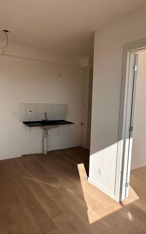 Studio à venda com 34m², 2 quartos e sem vaga Studio à venda com 34m², 2 quartos e sem vagaSala/cozinha