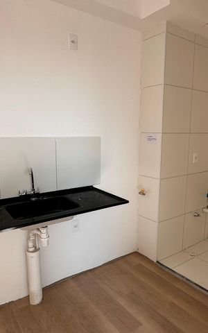 Studio à venda com 34m², 2 quartos e sem vaga Studio à venda com 34m², 2 quartos e sem vagaSala/cozinha