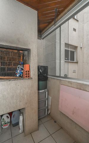 Apartamento à venda com 61m², 2 quartos e 1 vagaChurrasqueira