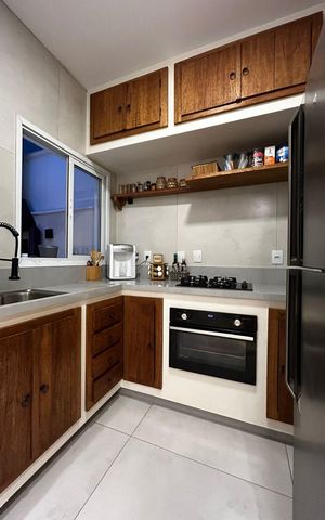 Casa de condomínio à venda com 60m², 2 quartos e 2 vagas Casa de condomínio à venda com 60m², 2 quartos e 2 vagasCozinha