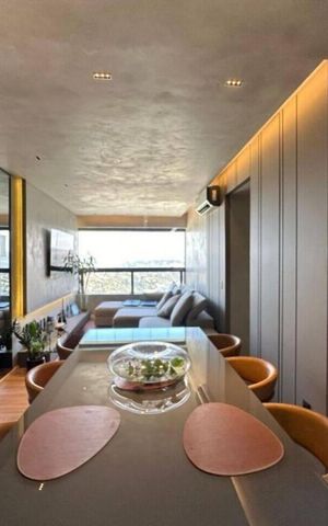 Apartamento à venda com 98m², 2 quartos e 2 vagas Apartamento à venda com 98m², 2 quartos e 2 vagasSala de Jantar