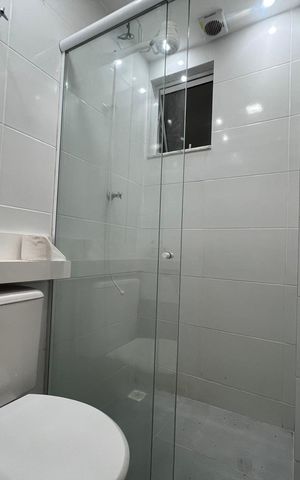 Apartamento para alugar com 46m², 1 quarto e 1 vaga Apartamento para alugar com 46m², 1 quarto e 1 vagaBanheiro