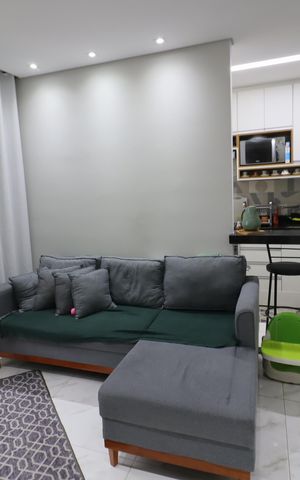 Apartamento à venda com 46m², 2 quartos e 1 vagaSala
