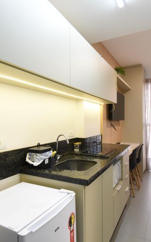 Studio à venda com 21m², 1 quarto e sem vagaStudio