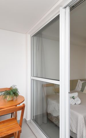 Studio à venda com 21m², 1 quarto e sem vagaSacada do Studio