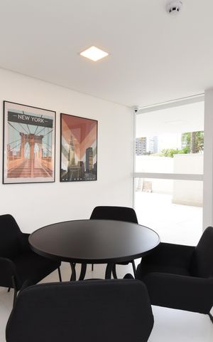 Studio à venda com 21m², 1 quarto e sem vagaÁrea comum - Salão de Jogos