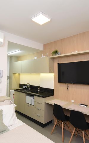 Studio à venda com 21m², 1 quarto e sem vagaStudio
