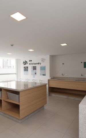 Studio à venda com 21m², 1 quarto e sem vagaÁrea comum - Lavanderia