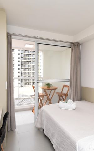Studio à venda com 21m², 1 quarto e sem vagaStudio