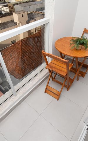 Studio à venda com 21m², 1 quarto e sem vagaSacada do Studio