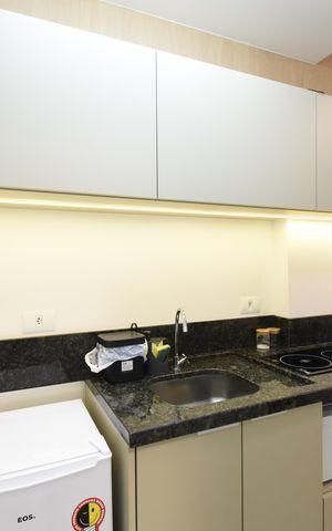 Studio à venda com 21m², 1 quarto e sem vagaStudio