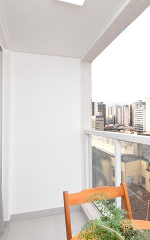Studio à venda com 21m², 1 quarto e sem vagaSacada do Studio