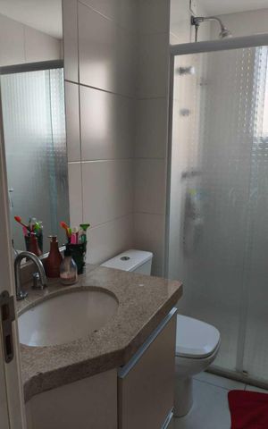 Apartamento à venda com 57m², 2 quartos e 1 vagaBanheiro