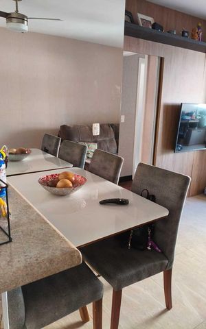 Apartamento à venda com 57m², 2 quartos e 1 vagaSala