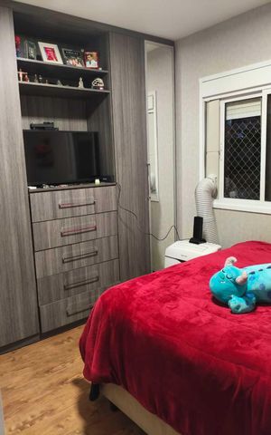Apartamento à venda com 57m², 2 quartos e 1 vagaQuarto