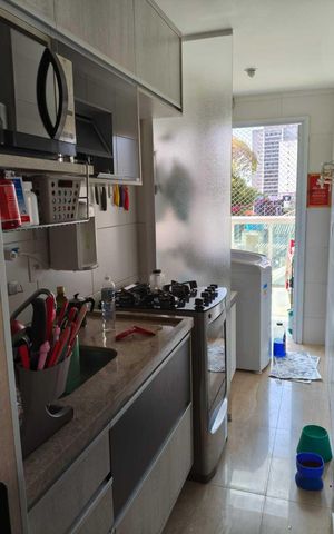 Apartamento à venda com 57m², 2 quartos e 1 vagaCozinha