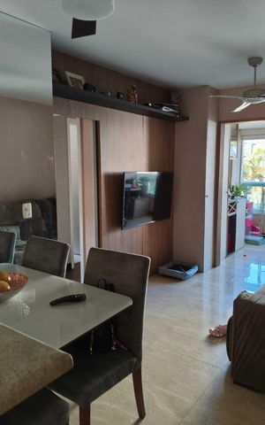 Apartamento à venda com 57m², 2 quartos e 1 vagaSala