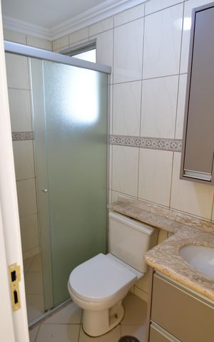 Apartamento para alugar com 72m², 3 quartos e 1 vagaBanheiro social