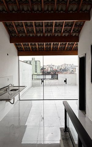 Apartamento à venda com 101m², 2 quartos e 2 vagasCobertura - Cozinha