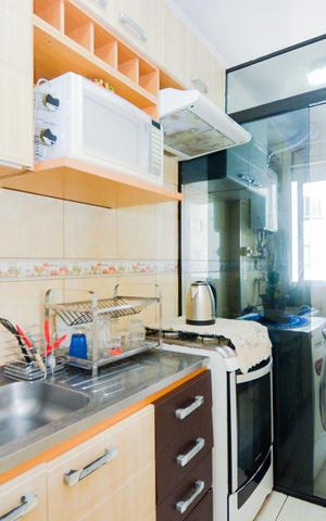 Apartamento à venda com 45m², 2 quartos e 1 vagaCozinha
