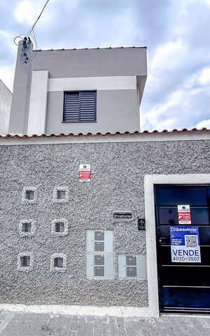 Apartamento à venda com 40m², 2 quartos e sem vagaFachada com PLaquinha