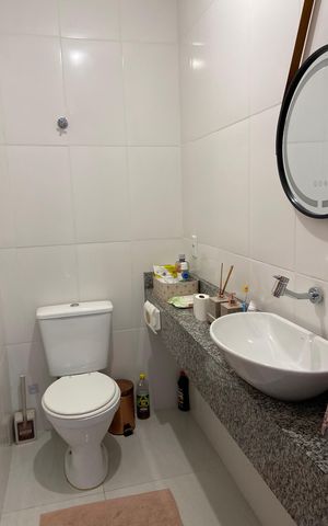 Casa para alugar com 104m², 2 quartos e 2 vagasLavabo