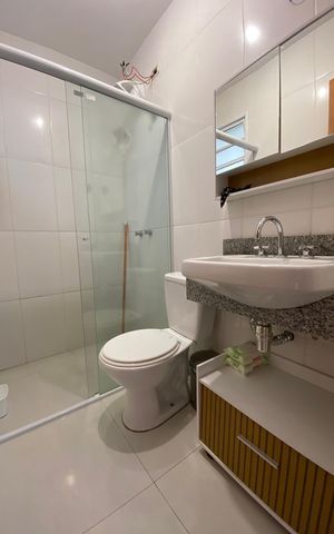 Casa para alugar com 104m², 2 quartos e 2 vagasBanheiro