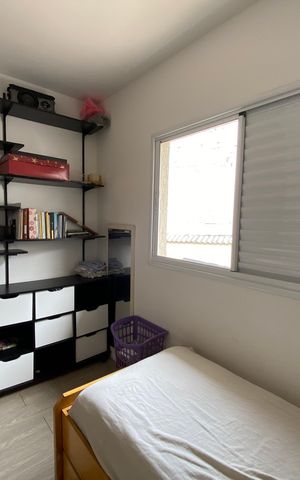 Casa para alugar com 104m², 2 quartos e 2 vagasQuarto 1
