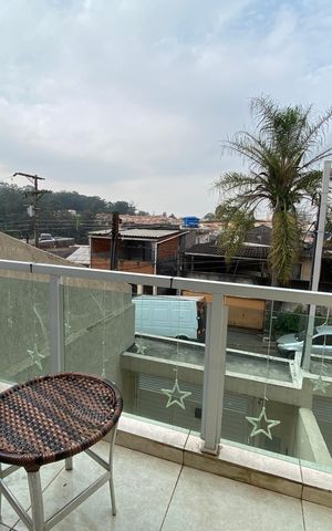 Casa para alugar com 104m², 2 quartos e 2 vagasVaranda