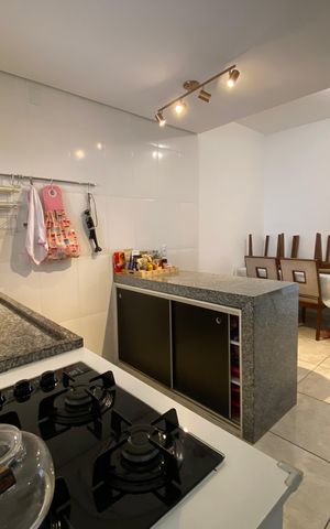 Casa para alugar com 104m², 2 quartos e 2 vagasCozinha