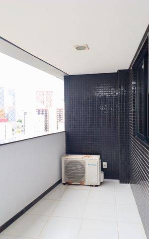 Apartamento para alugar com 52m², 1 quarto e 1 vaga Apartamento para alugar com 52m², 1 quarto e 1 vagaVaranda