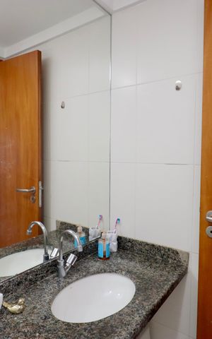 Apartamento para alugar com 52m², 1 quarto e 1 vaga Apartamento para alugar com 52m², 1 quarto e 1 vagaBanheiro