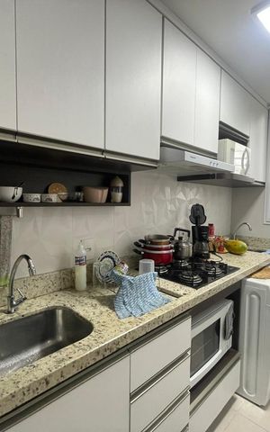 Apartamento à venda com 47m², 2 quartos e 1 vaga